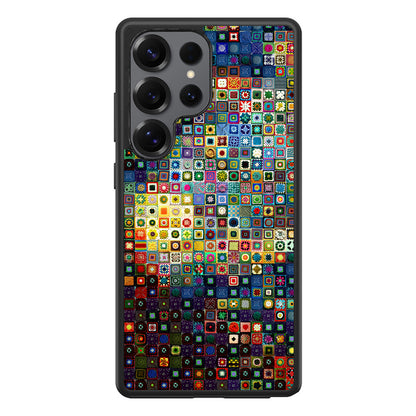 Starry Night Tiles Samsung Galaxy S25 Ultra Case