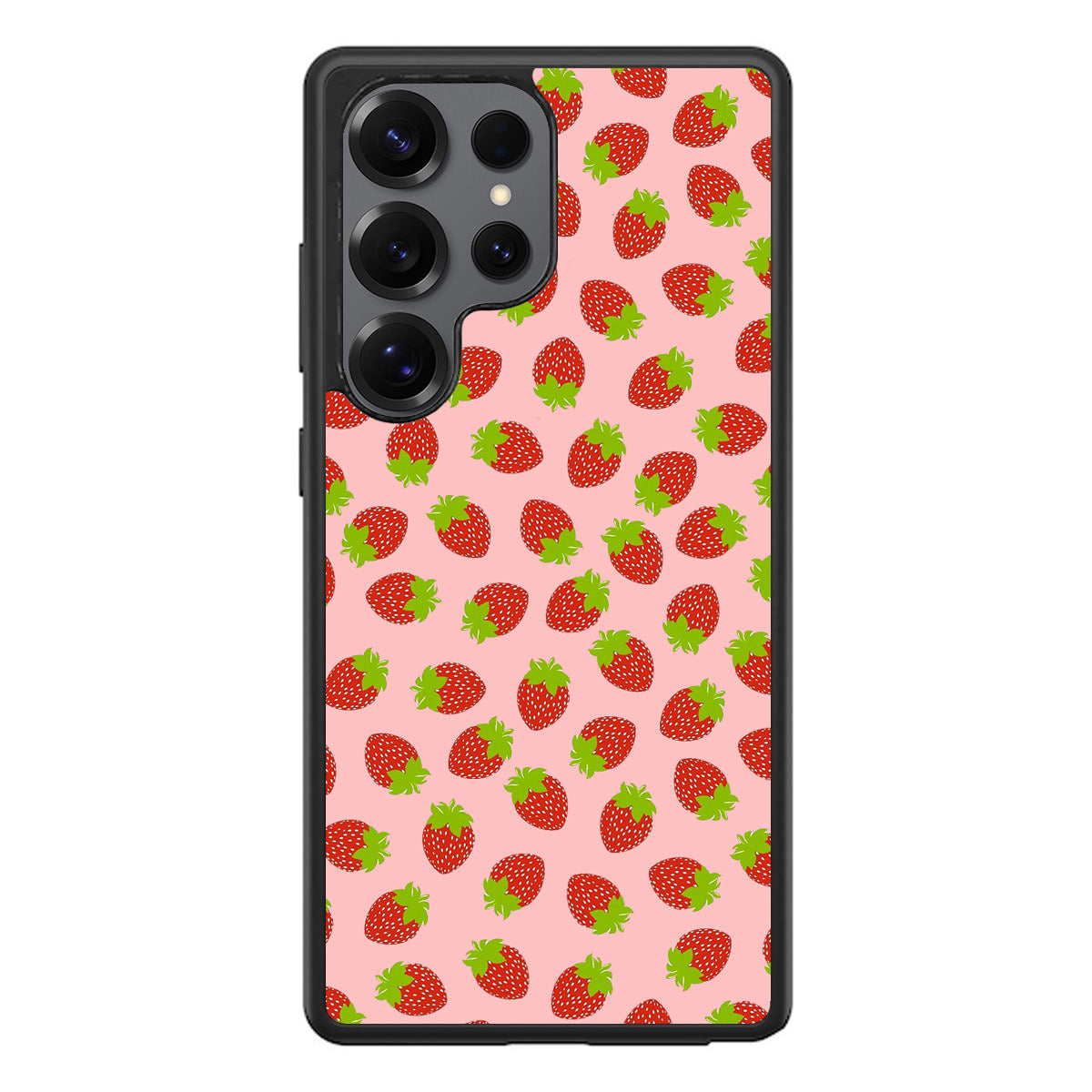 Strawberries Pattern Samsung Galaxy S25 Ultra Case