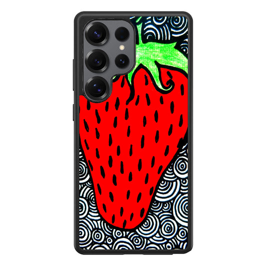 Strawberry Fields Forever Samsung Galaxy S25 Ultra Case