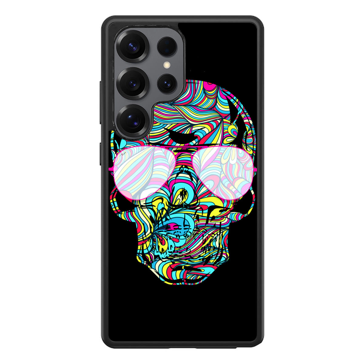 Stylish Skull Samsung Galaxy S25 Ultra Case