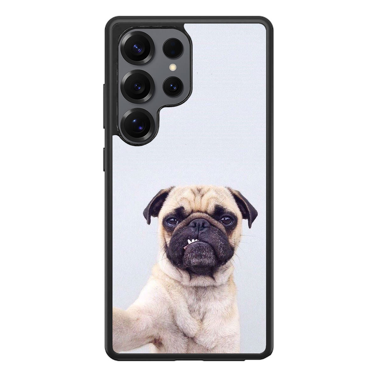 The Selfie Pug Samsung Galaxy S25 Ultra Case