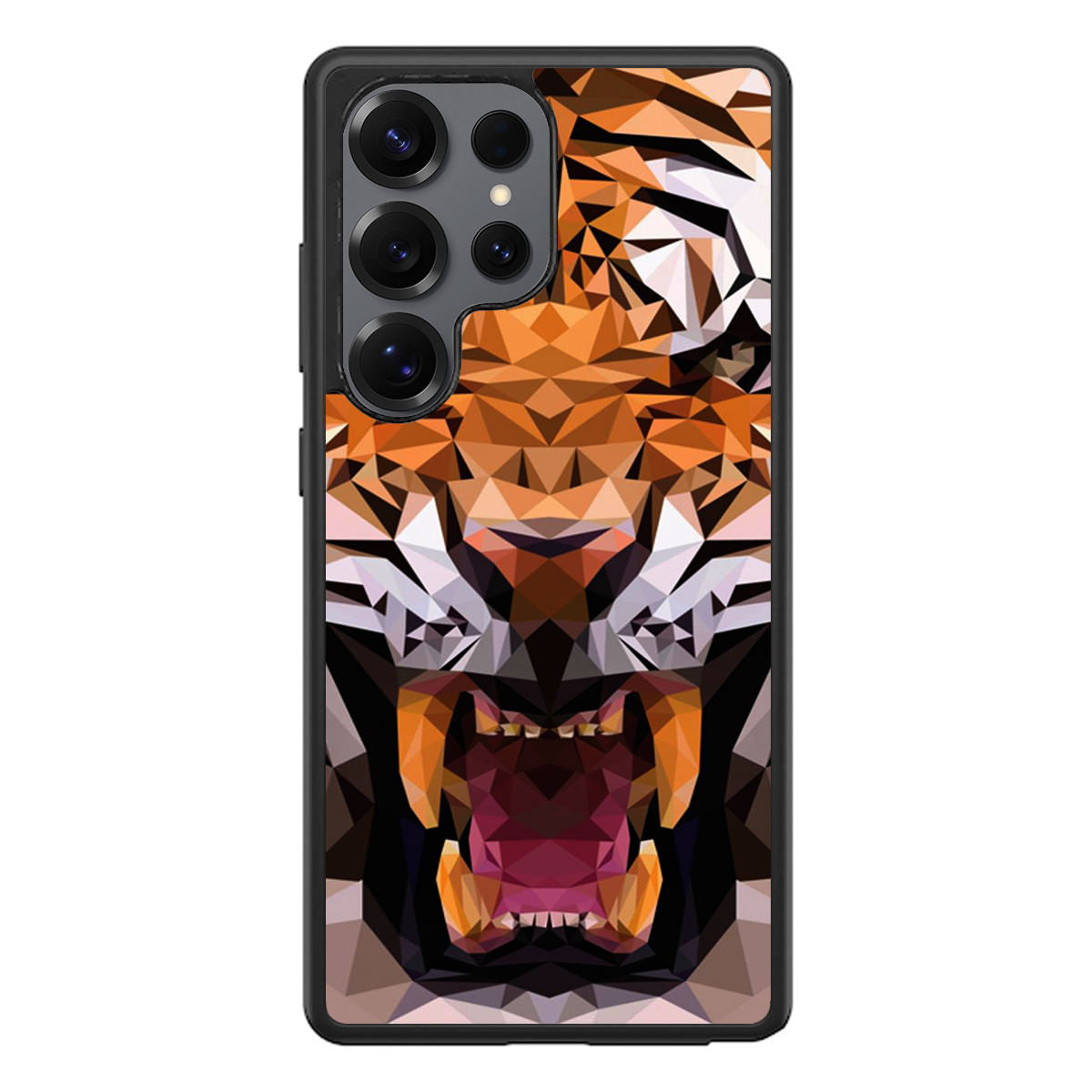 Tiger Polygon Samsung Galaxy S25 Ultra Case