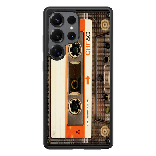 Vintage Audio Cassette Samsung Galaxy S25 Ultra Case