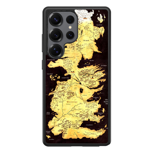 Westeros Map Samsung Galaxy S25 Ultra Case