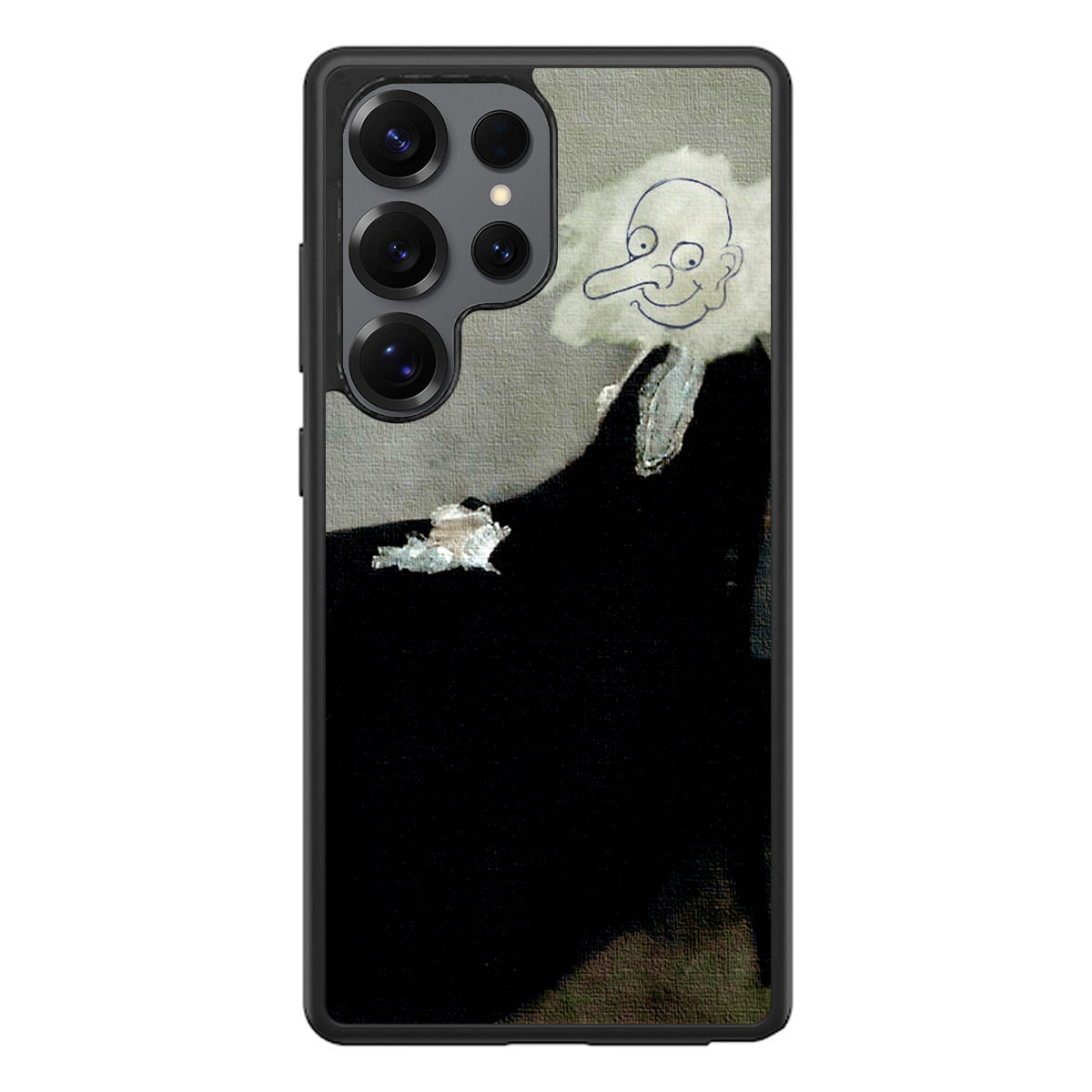 Whistler's Mother by Mr. Bean Samsung Galaxy S25 Ultra Case