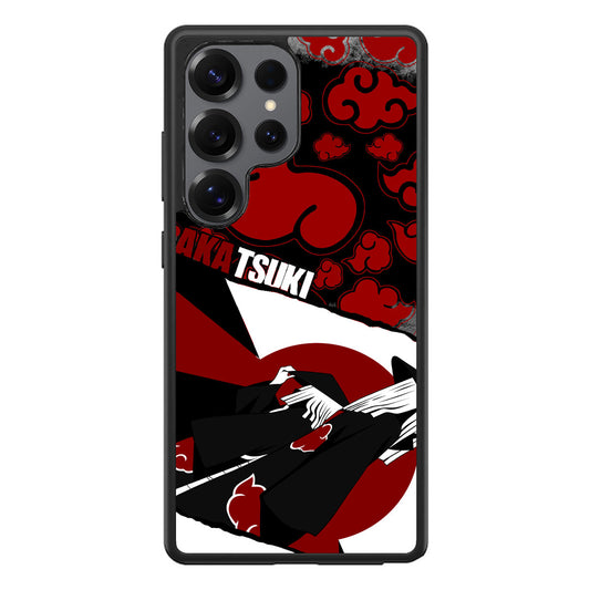 Akatsuki Clouds Pattern Samsung Galaxy S25 Ultra Case