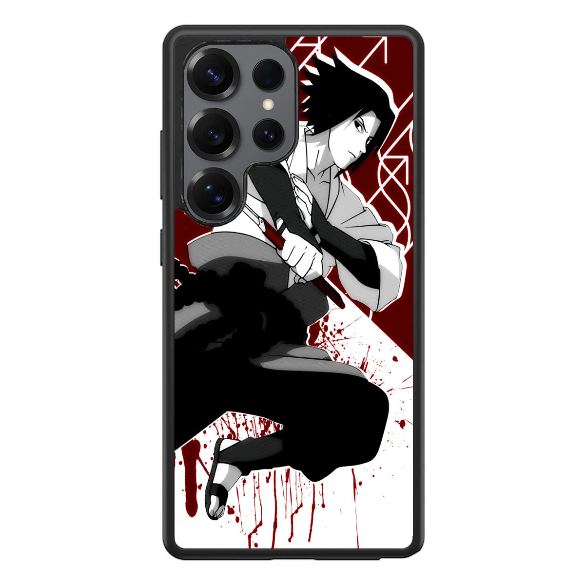 Anime Naruto Sasuke Uchiha Samsung Galaxy S25 Ultra Case