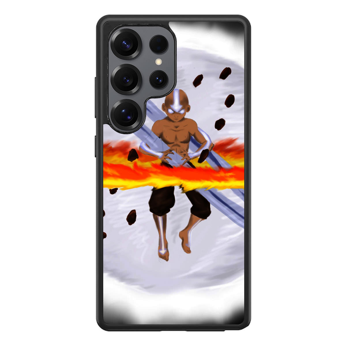 Avatar Aang Controls Four Elements Samsung Galaxy S25 Ultra Case