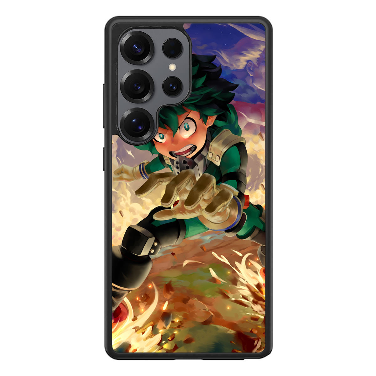 Boku No Hero Academia Deku Samsung Galaxy S25 Ultra Case