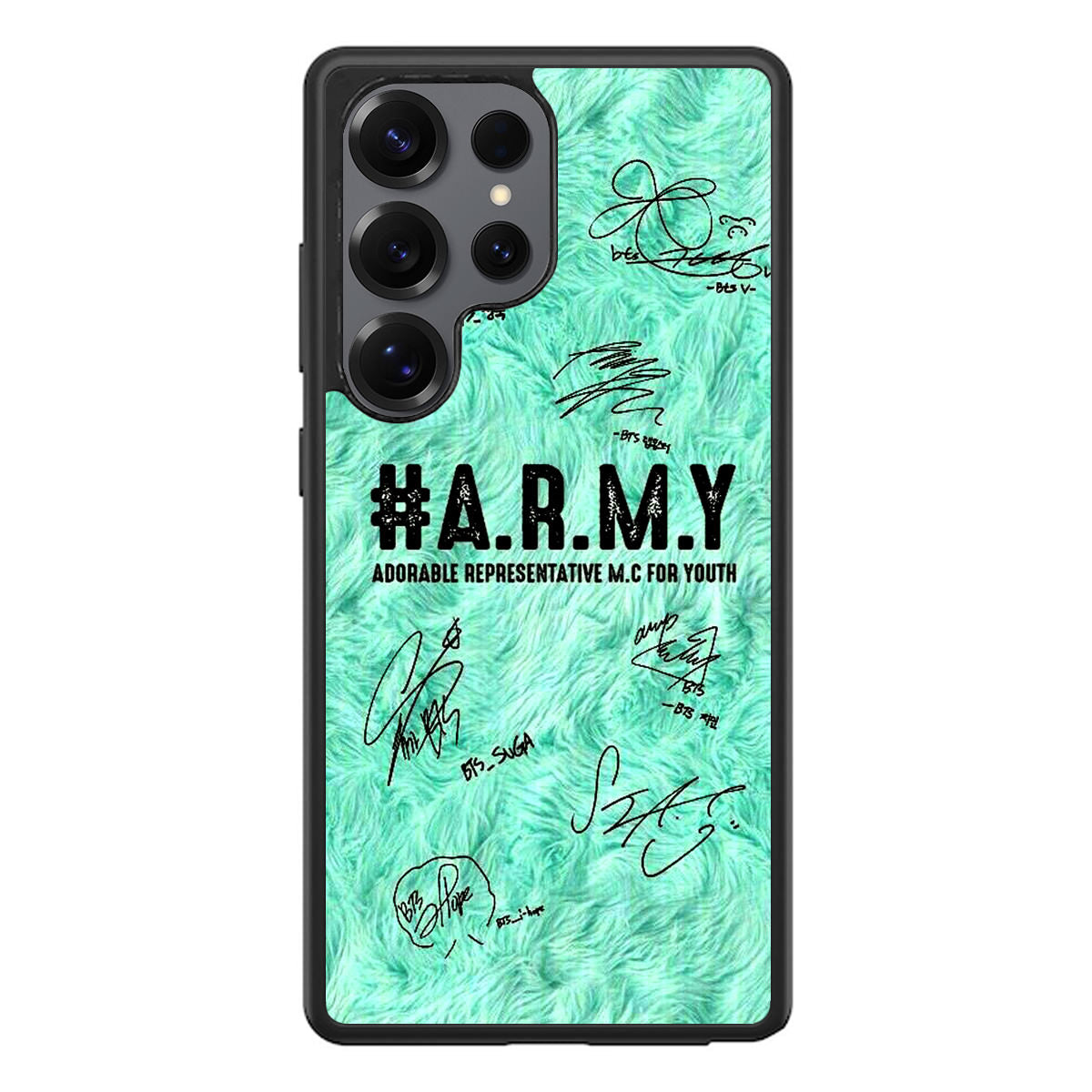 BTS Army Signature Samsung Galaxy S25 Ultra Case