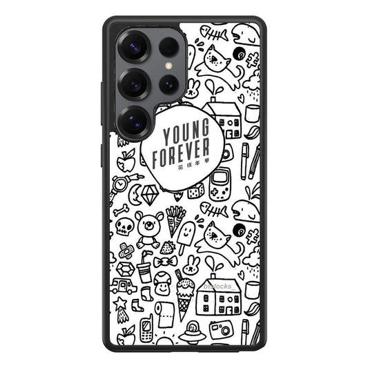 BTS Young Forever Samsung Galaxy S25 Ultra Case