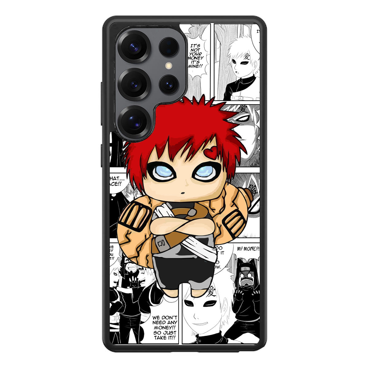 Chibi Naruto Gaara Samsung Galaxy S25 Ultra Case