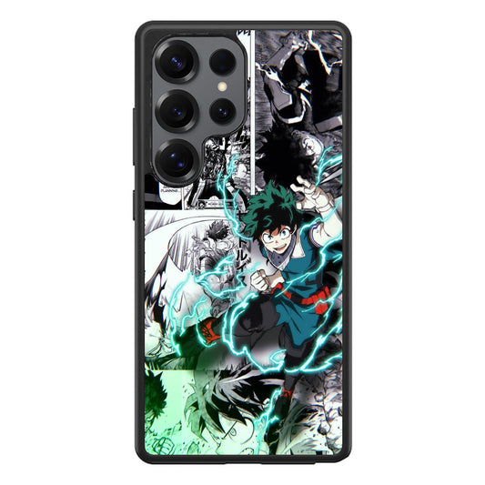 Deku One For All Kick Samsung Galaxy S25 Ultra Case