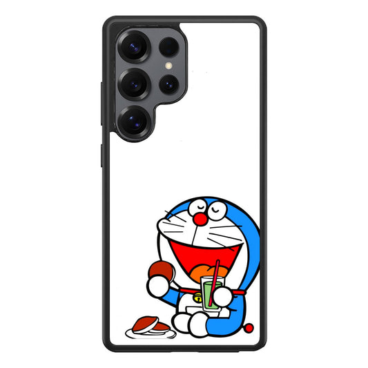 Doraemon Minimalism Samsung Galaxy S25 Ultra Case