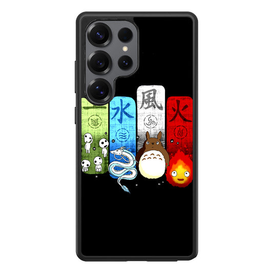 Ghibli Elemental Charms Samsung Galaxy S25 Ultra Case