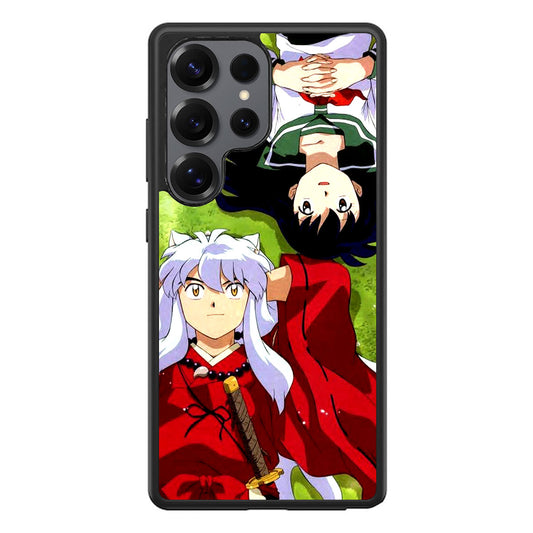 Inuyasha and Kagome Samsung Galaxy S25 Ultra Case