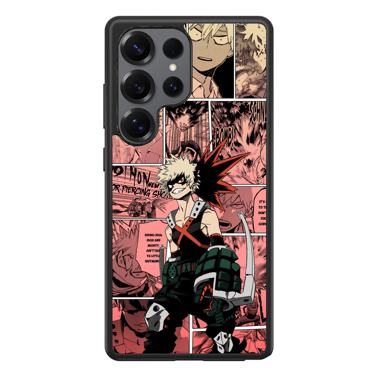 Katsuki Bakugo Samsung Galaxy S25 Ultra Case