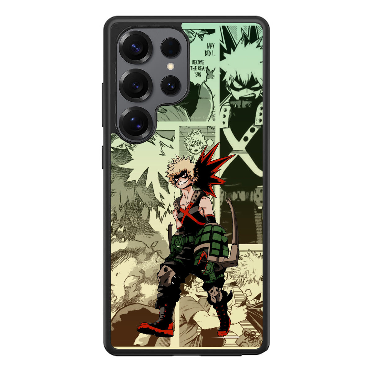 Katsuki Bakugo 2 Samsung Galaxy S25 Ultra Case