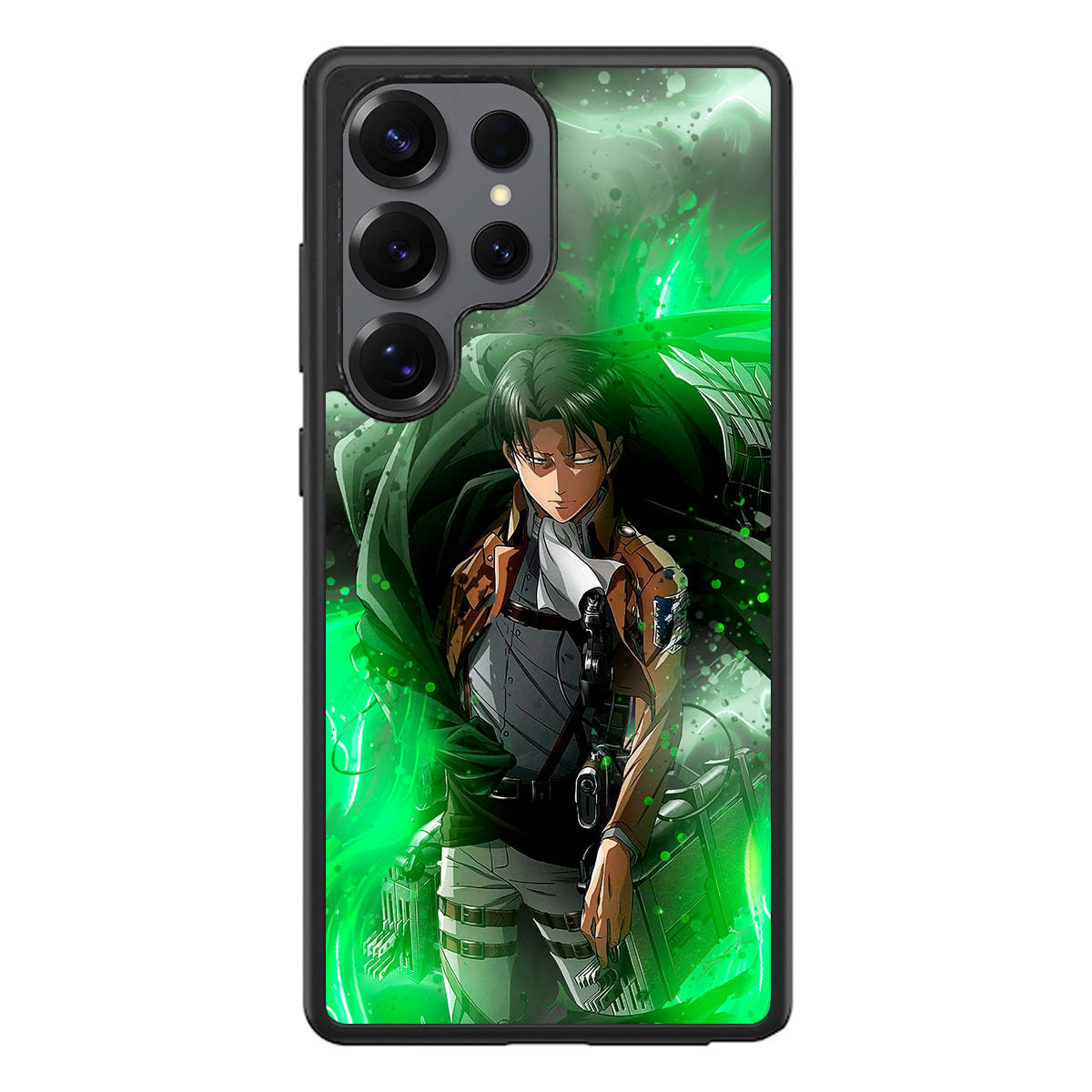 Levi Ackerman Attack On Titan Samsung Galaxy S25 Ultra Case