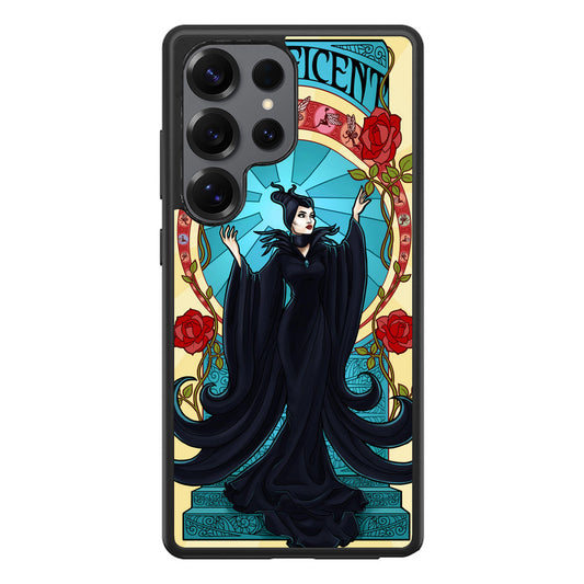 Maleficent With Flower Samsung Galaxy S25 Ultra Case