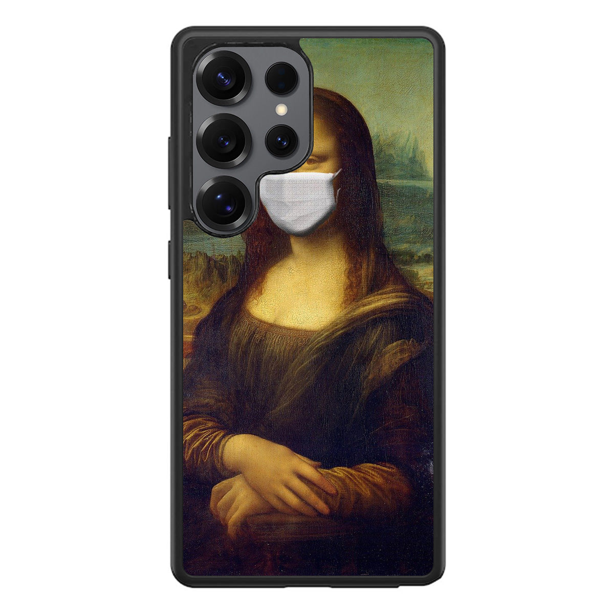 Monalisa In Pandemic Samsung Galaxy S25 Ultra Case