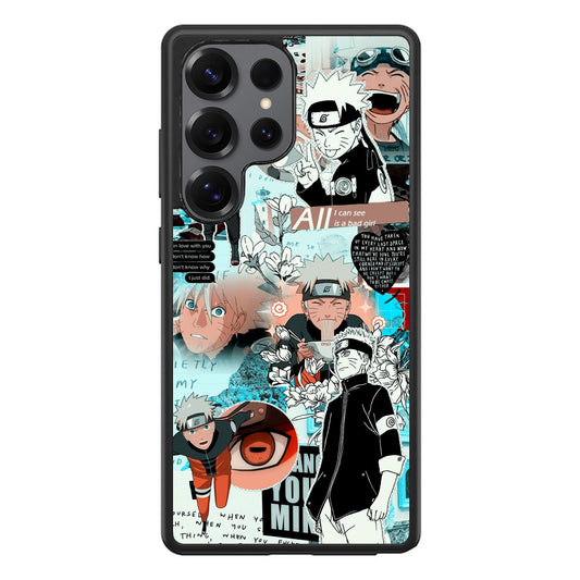 Naruto Collage Samsung Galaxy S25 Ultra Case