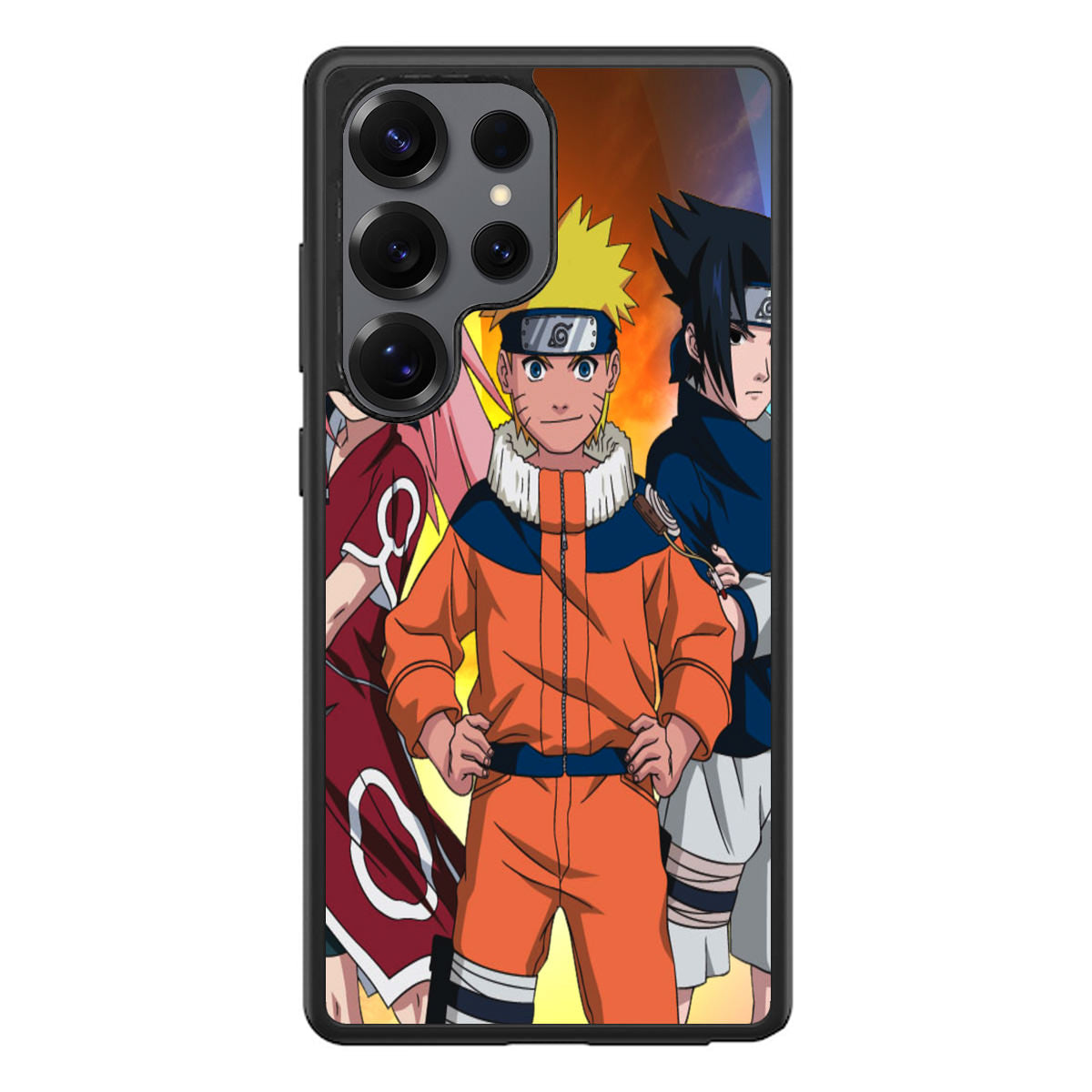 Naruto Sasuke And Sakura Samsung Galaxy S25 Ultra Case