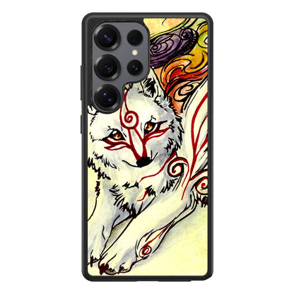 Okami Amaterasu Samsung Galaxy S25 Ultra Case