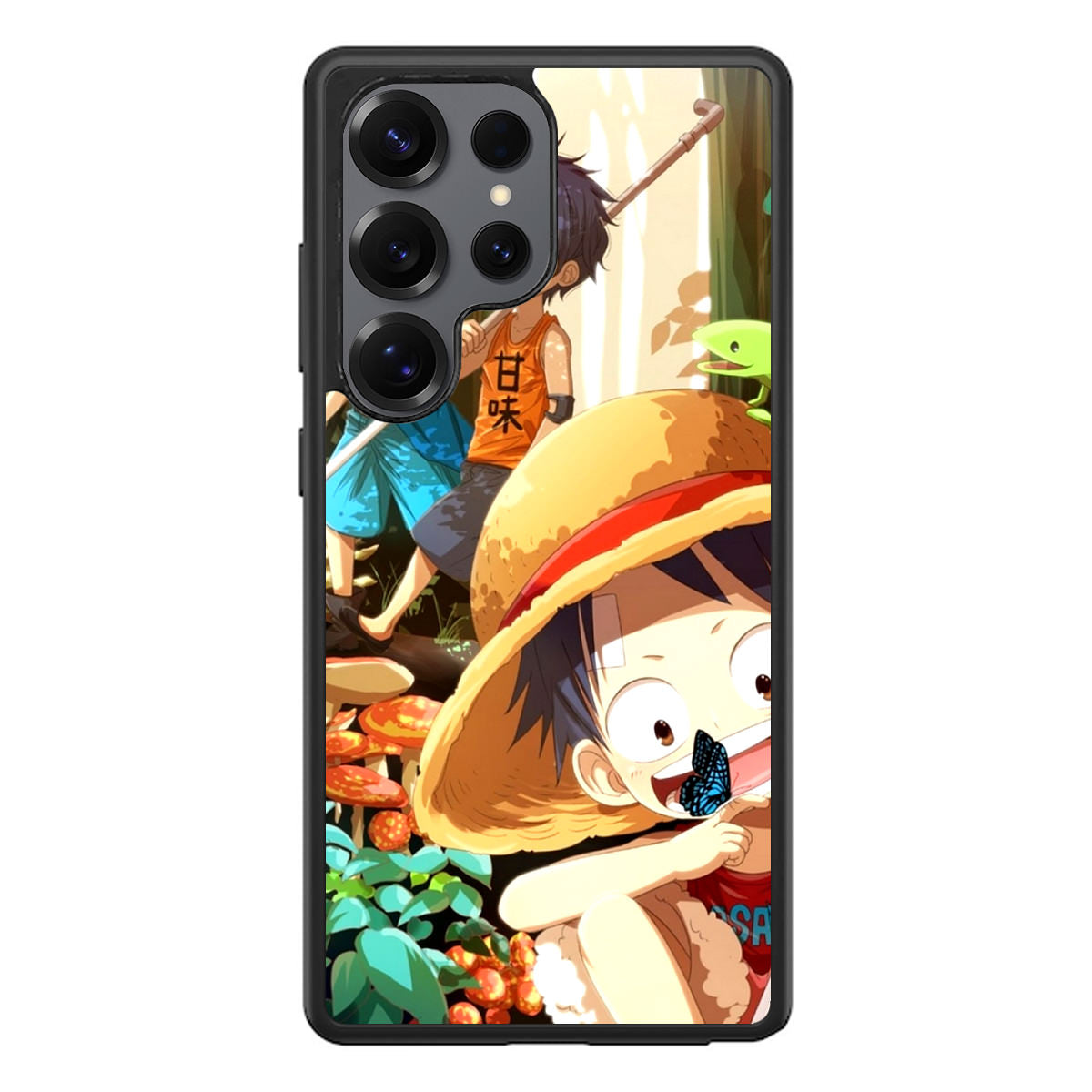 One Piece Little Sabo Ace Luffy Cute Samsung Galaxy S25 Ultra Case