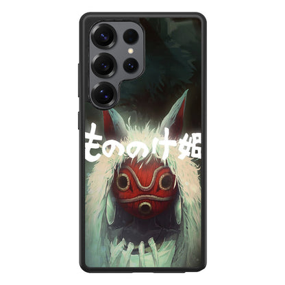 Princess Mononoke Mask Samsung Galaxy S25 Ultra Case