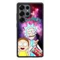 Rick And Morty Nebula Space Samsung Galaxy S25 Ultra Case
