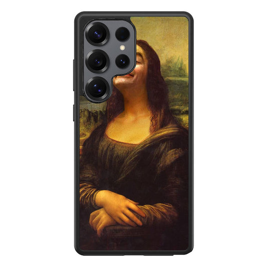 Rowan Atkinson Monalisa Funny Samsung Galaxy S25 Ultra Case