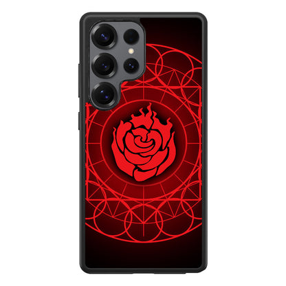 Ruby Rose Symbol RWBY Samsung Galaxy S25 Ultra Case