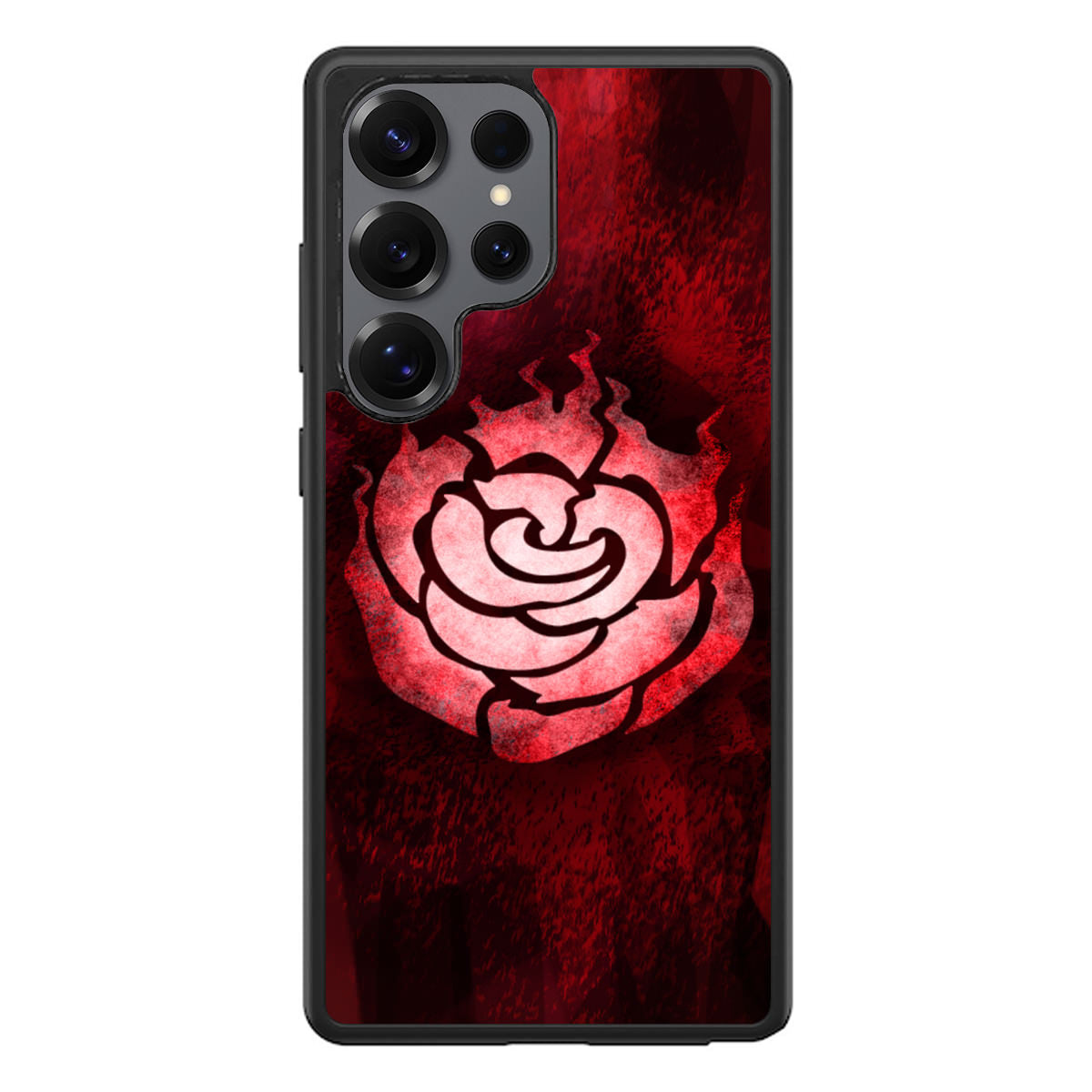 RWBY Ruby Rose Symbol Samsung Galaxy S25 Ultra Case