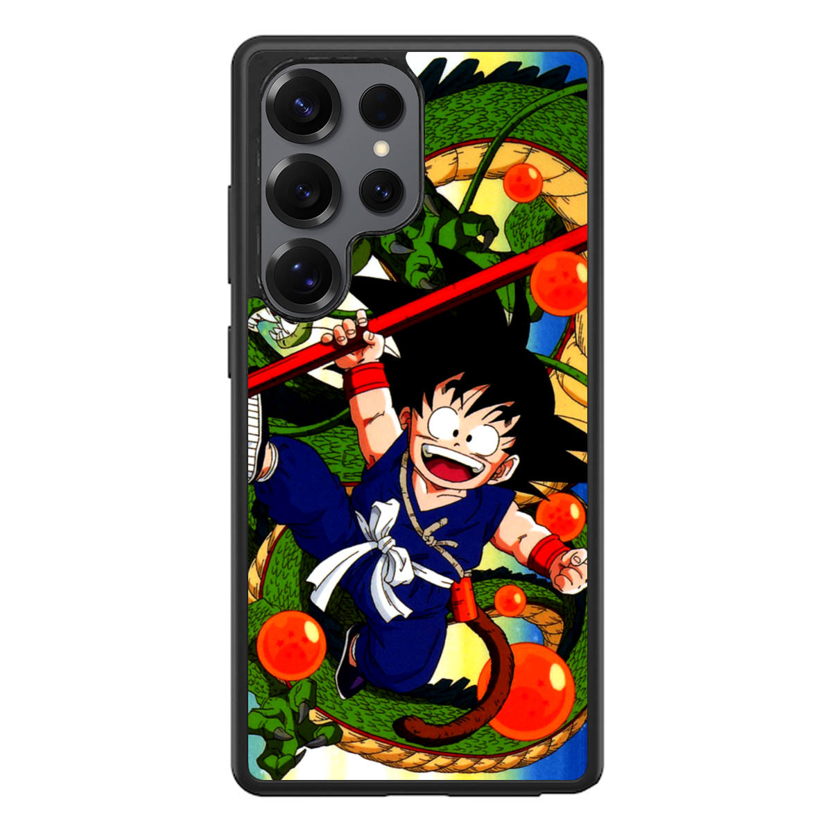 Shenlong And Little Goku Dragon Ball Samsung Galaxy S25 Ultra Case