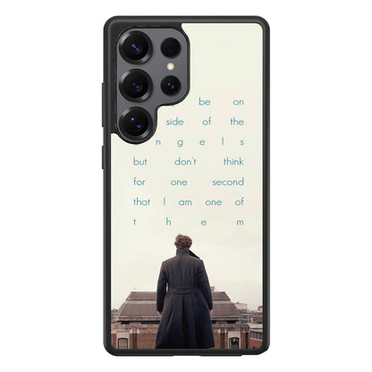 Sherlock Holmes Quote Samsung Galaxy S25 Ultra Case