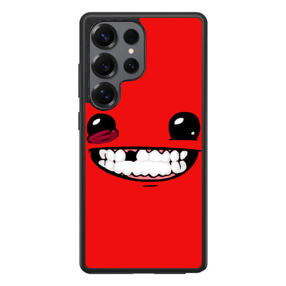 Super Meat Boy Samsung Galaxy S25 Ultra Case