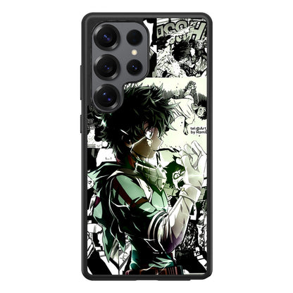 The Deku Who Gives It His All Samsung Galaxy S25 Ultra Case