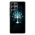 White Tree Of Gondor In Space Nebula Samsung Galaxy S25 Ultra Case
