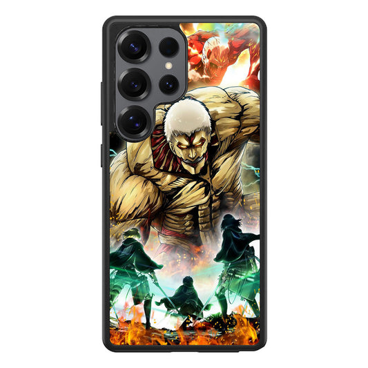 Attack The Armored Titan Samsung Galaxy S25 Ultra Case