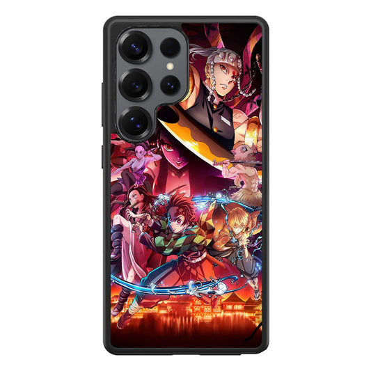 Demon Slayer Entertainment District Arc Samsung Galaxy S25 Ultra Case