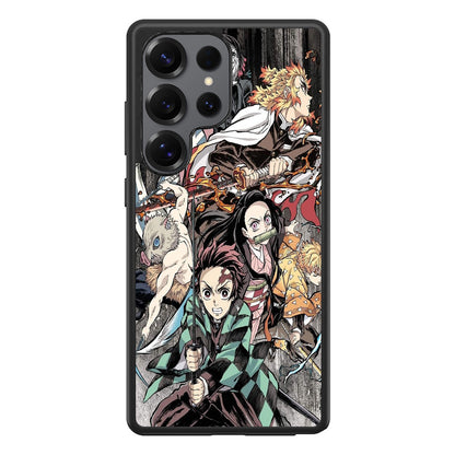 Demon Slayer Mugen Train Samsung Galaxy S25 Ultra Case