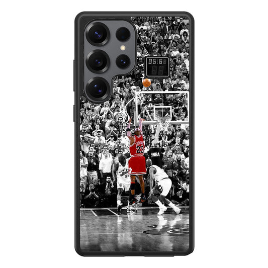 Michael Jordan Epic Shoot Samsung Galaxy S25 Ultra Case