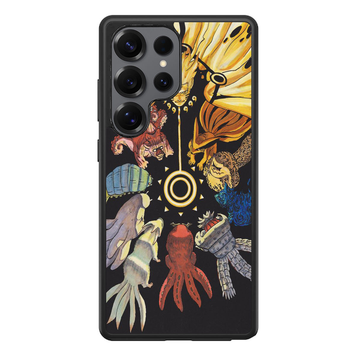 Naruto And The Tailed Beasts Samsung Galaxy S25 Ultra Case