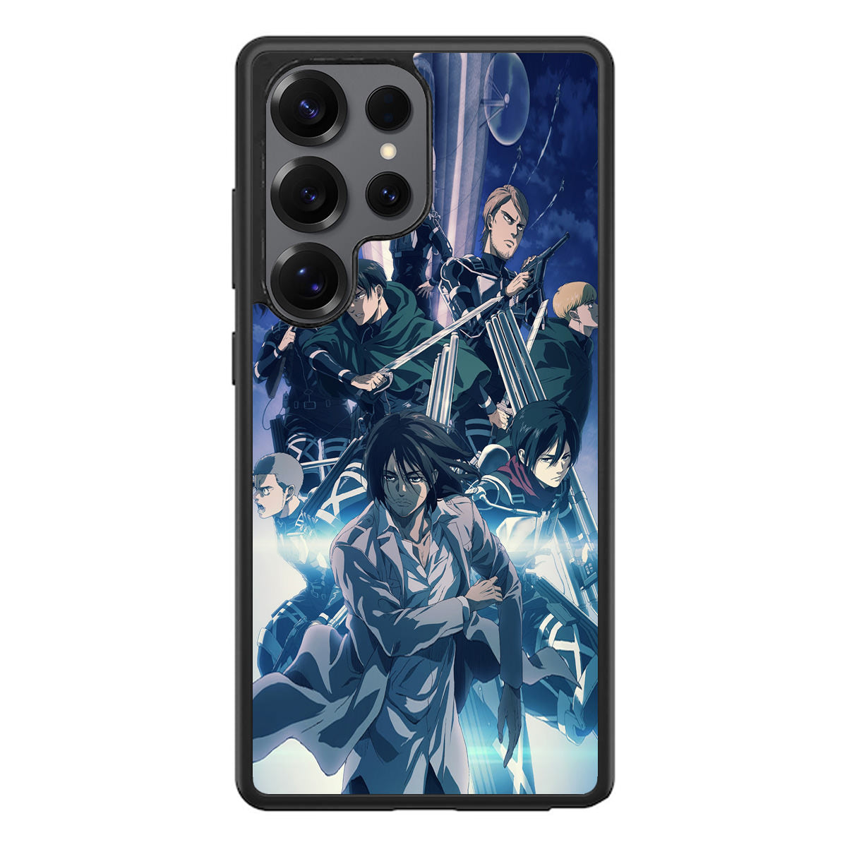 Poster Attack on Titan Final Season Samsung Galaxy S25 Ultra Case