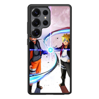 Rasengan Naruto Boruto Two Generation Samsung Galaxy S25 Ultra Case