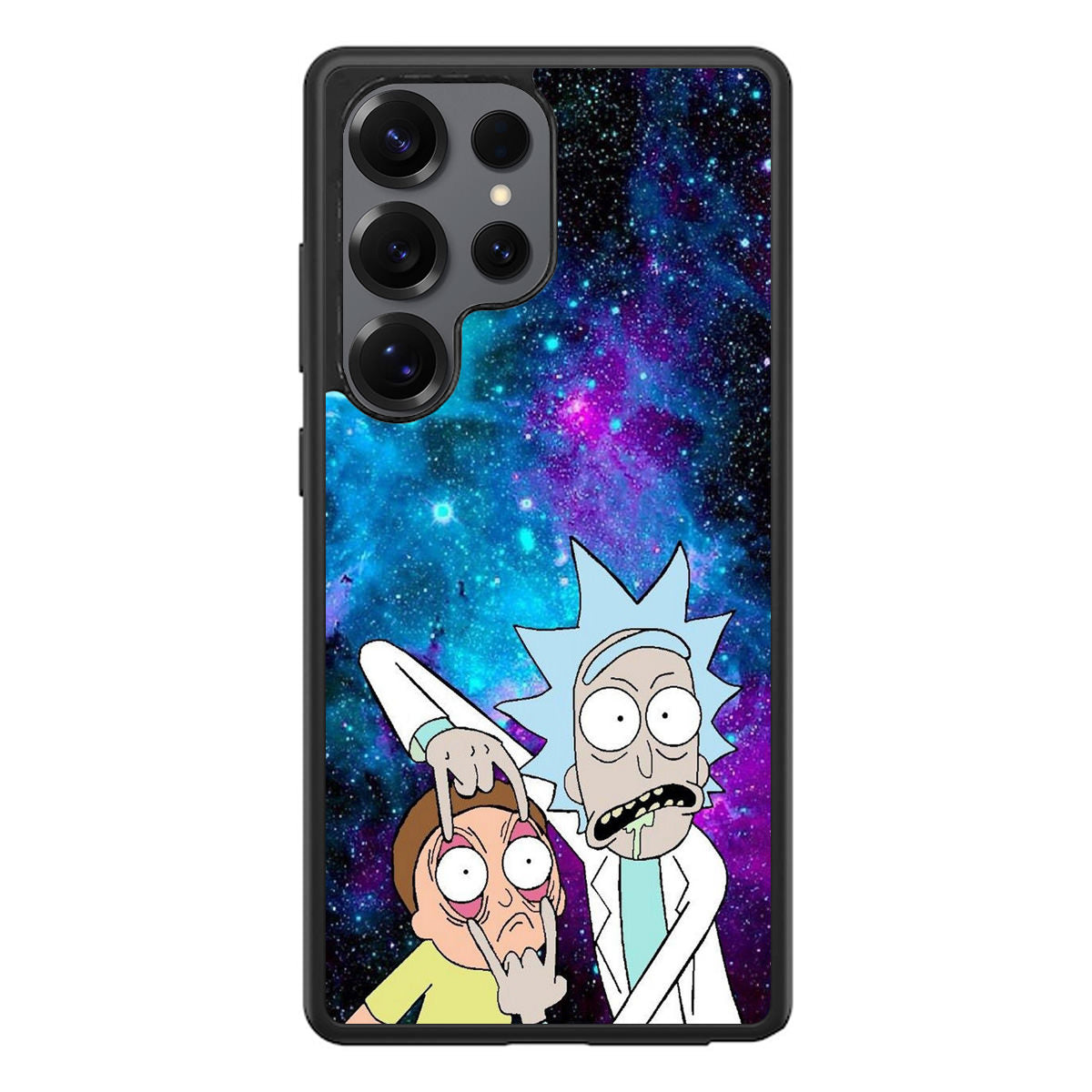 Rick And Morty Open Your Eyes Samsung Galaxy S25 Ultra Case