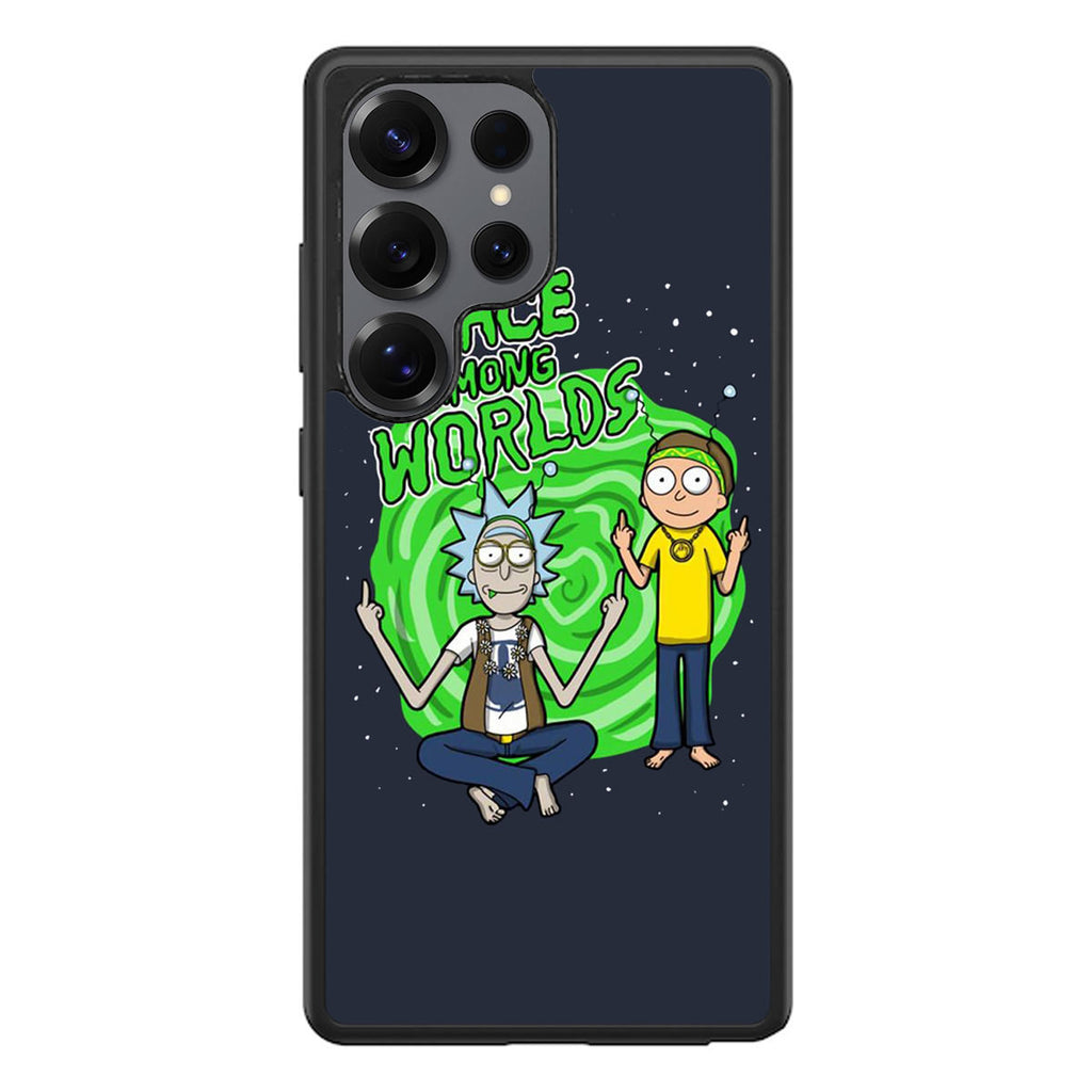 Rick And Morty Peace Among Worlds Samsung Galaxy S25 Ultra Case