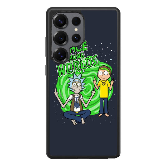 Rick And Morty Peace Among Worlds Samsung Galaxy S25 Ultra Case