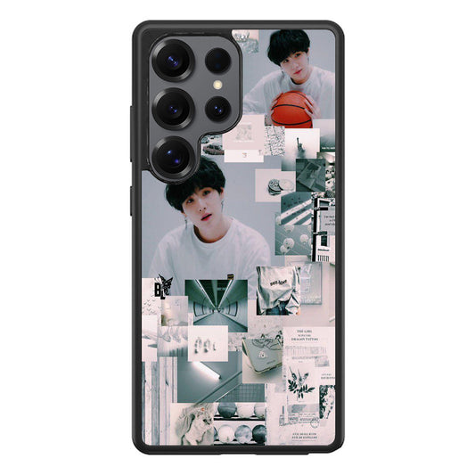 Suga College Wallpaper Samsung Galaxy S25 Ultra Case